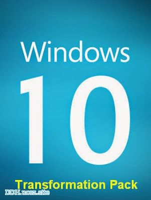 Система - Windows 10 Transformation Pack 4.0